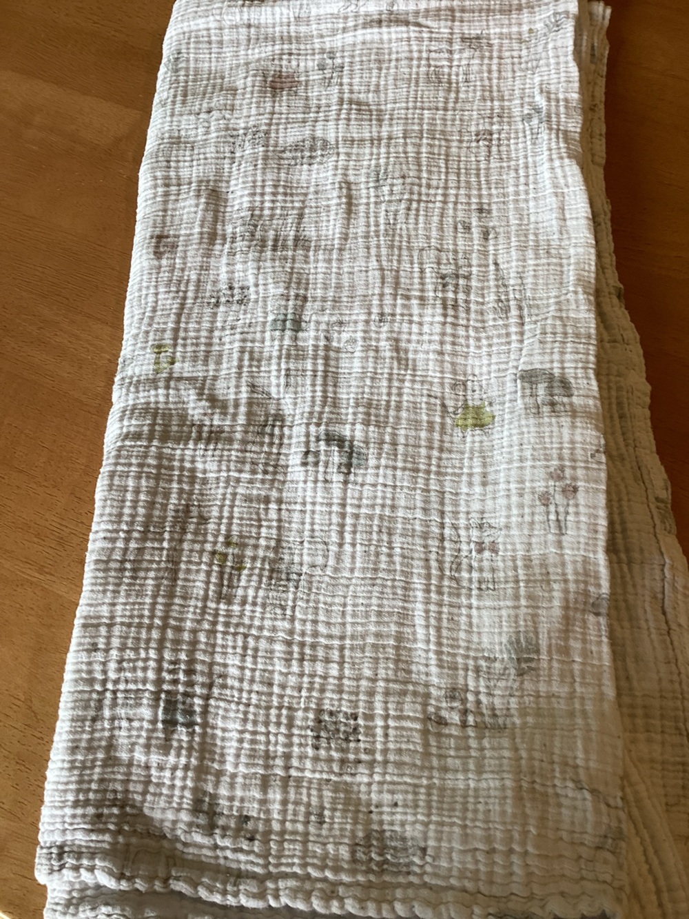Organic Cotton Muslin Swaddle